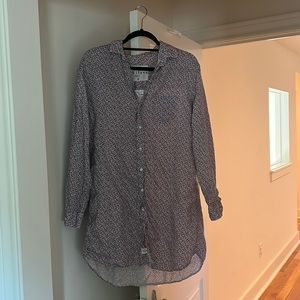 Frank & Eileen Mary Linen Shirt Dress - size Medium